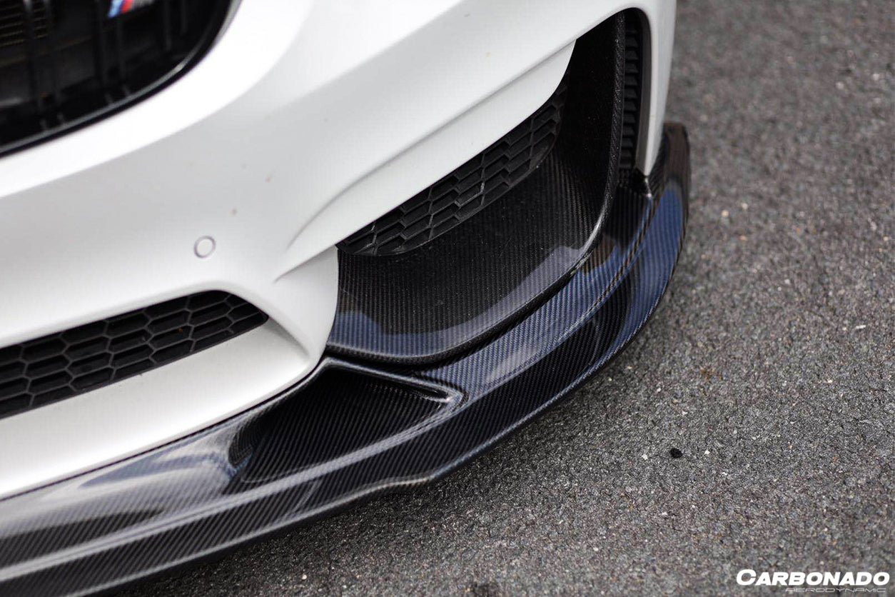 2014-2020 BMW M3 F80 & M4 F82 BS Style Carbon Fiber Front Lip